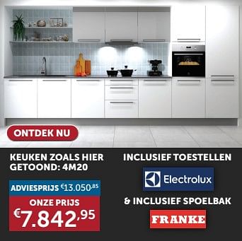 Promotions Keuken zoals hier - Produit maison - Zelfbouwmarkt - Valide de 23/04/2024 à 20/05/2024 chez Zelfbouwmarkt