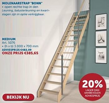 Promoties Molenaarstrap bonn medium - Huismerk - Zelfbouwmarkt - Geldig van 23/04/2024 tot 20/05/2024 bij Zelfbouwmarkt