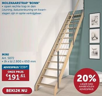 Promotions Molenaarstrap bonn mini - Produit maison - Zelfbouwmarkt - Valide de 23/04/2024 à 20/05/2024 chez Zelfbouwmarkt