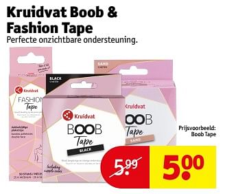 Promoties Boob tape - Huismerk - Kruidvat - Geldig van 23/04/2024 tot 28/04/2024 bij Kruidvat