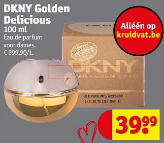 Promotions Dkny golden delicious edp - DKNY - Valide de 23/04/2024 à 28/04/2024 chez Kruidvat