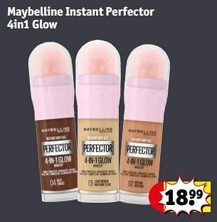 Promoties Maybelline instant perfector 4in1 glow - Maybelline - Geldig van 23/04/2024 tot 28/04/2024 bij Kruidvat