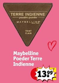 Maybelline poeder terre indienne-Maybelline