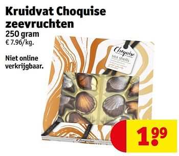 Promotions Kruidvat choquise zeevruchten - Produit maison - Kruidvat - Valide de 23/04/2024 à 28/04/2024 chez Kruidvat