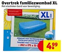 Overtrek familiezwembad xl-Huismerk - Kruidvat