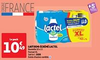 Promoties Lait demi-écrémé lactel - Lactel - Geldig van 23/04/2024 tot 28/04/2024 bij Auchan