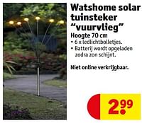 Watshome solar tuinsteker vuurvlieg-Watshome