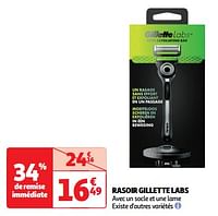 Promoties Rasoir gillette labs - Gillette - Geldig van 23/04/2024 tot 28/04/2024 bij Auchan