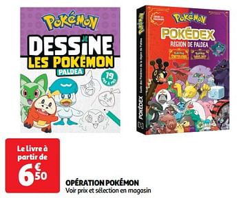 Promoties Opération pokémon - Pokemon - Geldig van 23/04/2024 tot 28/04/2024 bij Auchan