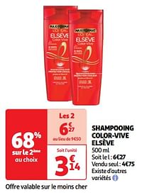 Shampooing color-vive elsève-L