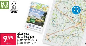 Promoties Atlas vélo de la belgique - Huismerk - Aldi - Geldig van 30/04/2024 tot 05/05/2024 bij Aldi