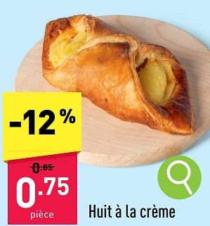 Promotions Huit à la crème - Produit maison - Aldi - Valide de 29/04/2024 à 05/05/2024 chez Aldi