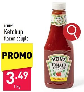 Promoties Ketchup - Heinz - Geldig van 03/05/2024 tot 05/05/2024 bij Aldi