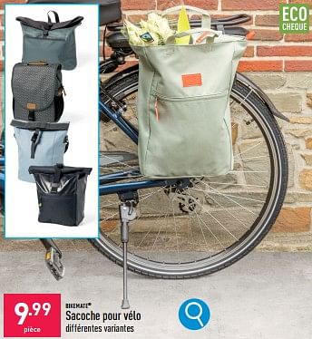 Promoties Sacoche pour vélo - Bikemate - Geldig van 30/04/2024 tot 05/05/2024 bij Aldi