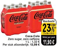 Coca-cola zero sugar, zero caffeine-Coca Cola