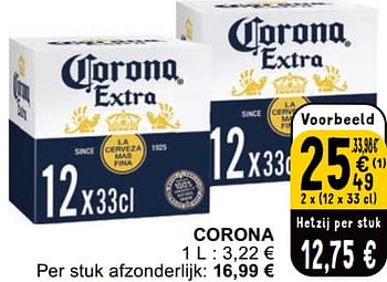 Promoties Corona - Corona - Geldig van 23/04/2024 tot 29/04/2024 bij Cora