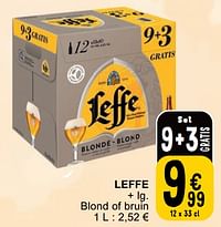 Leffe blond of bruin-Leffe