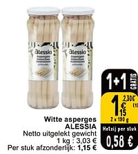 Witte asperges alessia-Alessia