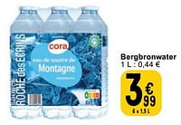 Promoties Bergbronwater - Huismerk - Cora - Geldig van 23/04/2024 tot 29/04/2024 bij Cora