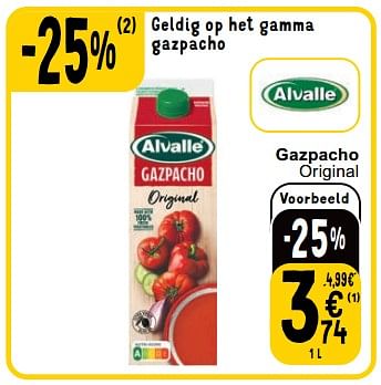 Promoties Gazpacho - Alvalle - Geldig van 23/04/2024 tot 29/04/2024 bij Cora