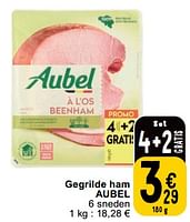 Promoties Gegrilde ham aubel - Aubel - Geldig van 23/04/2024 tot 29/04/2024 bij Cora