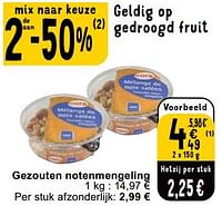 Promoties Gezouten notenmengeling - Huismerk - Cora - Geldig van 23/04/2024 tot 29/04/2024 bij Cora