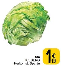 Sla iceberg-Huismerk - Cora