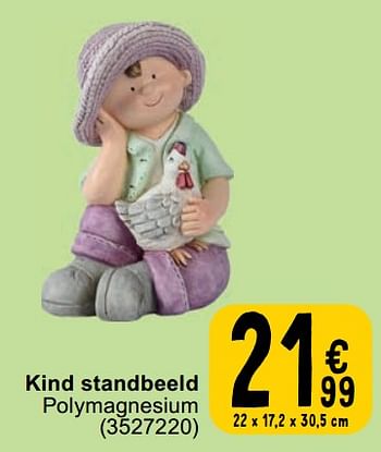 Promotions Kind standbeeld - Produit maison - Cora - Valide de 23/04/2024 à 06/05/2024 chez Cora