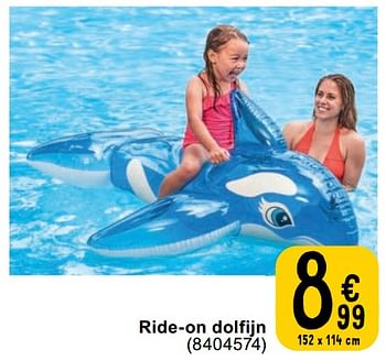 Promoties Ride on dolfijn - Intex - Geldig van 23/04/2024 tot 06/05/2024 bij Cora
