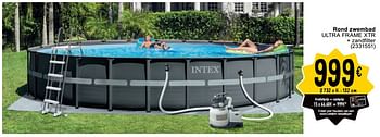 Promoties Rond zwembad ultra frame xtr - Intex - Geldig van 23/04/2024 tot 06/05/2024 bij Cora