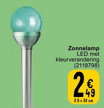 Promoties Zonnelamp - Huismerk - Cora - Geldig van 23/04/2024 tot 06/05/2024 bij Cora