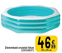 Zwembad crystal blue-Intex