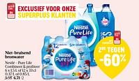 Niet-bruisend bronwater nestlé - pure life-Nestlé