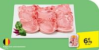 Budget pack varkenskoteletten-Huismerk - Carrefour 