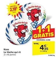 Promoties Kaas la vache qui rit - La Vache Qui Rit - Geldig van 24/04/2024 tot 06/05/2024 bij Carrefour