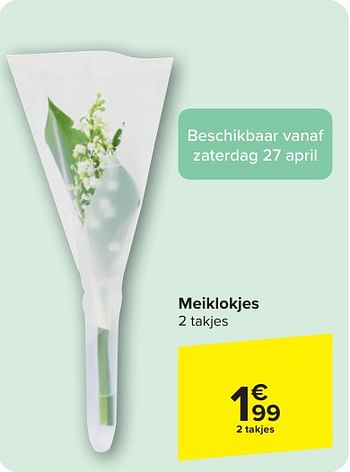 Promotions Meiklokjes - Produit maison - Carrefour  - Valide de 24/04/2024 à 06/05/2024 chez Carrefour