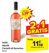 Apulië castelli di severino rosé-Rosé wijnen
