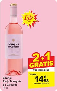 Rioja marqués de cáceres rosé-Rosé wijnen
