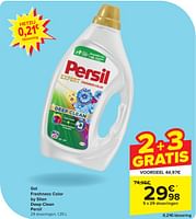 Promoties Gel freshness color by silan deep clean persil - Persil - Geldig van 24/04/2024 tot 06/05/2024 bij Carrefour