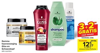 Promotions Shampoo colour perfector - Schwarzkopf - Valide de 24/04/2024 à 06/05/2024 chez Carrefour