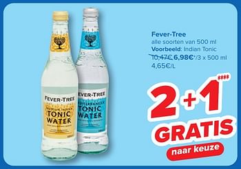 Promotions Indian tonic - Fever Tree - Valide de 24/04/2024 à 06/05/2024 chez Carrefour