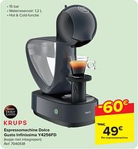 Krups espressomachine dolce gusto infinissima y4256fd-Krups