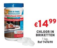Promoties Chloor in briketten - BSI - Geldig van 24/04/2024 tot 29/04/2024 bij Trafic