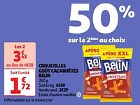 Promoties Croustilles goût cacahuètes belin - Belin - Geldig van 23/04/2024 tot 29/04/2024 bij Auchan