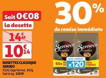 Promoties Dosettes classique senseo - Douwe Egberts - Geldig van 23/04/2024 tot 29/04/2024 bij Auchan