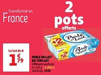 Promoties Perle de lait de yoplait - Yoplait - Geldig van 23/04/2024 tot 29/04/2024 bij Auchan