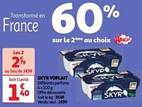 Promoties Skyr yoplait - Yoplait - Geldig van 23/04/2024 tot 29/04/2024 bij Auchan
