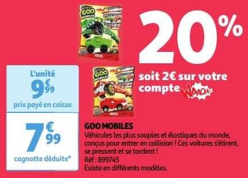 Promotions Goo mobiles - Produit Maison - Auchan Ronq - Valide de 23/04/2024 à 29/04/2024 chez Auchan Ronq