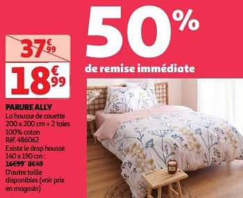 Promoties Parure ally - Huismerk - Auchan - Geldig van 23/04/2024 tot 29/04/2024 bij Auchan