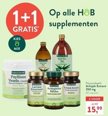 Promoties Artisick extract - Huismerk - Holland & Barrett - Geldig van 21/04/2024 tot 28/04/2024 bij Holland & Barret